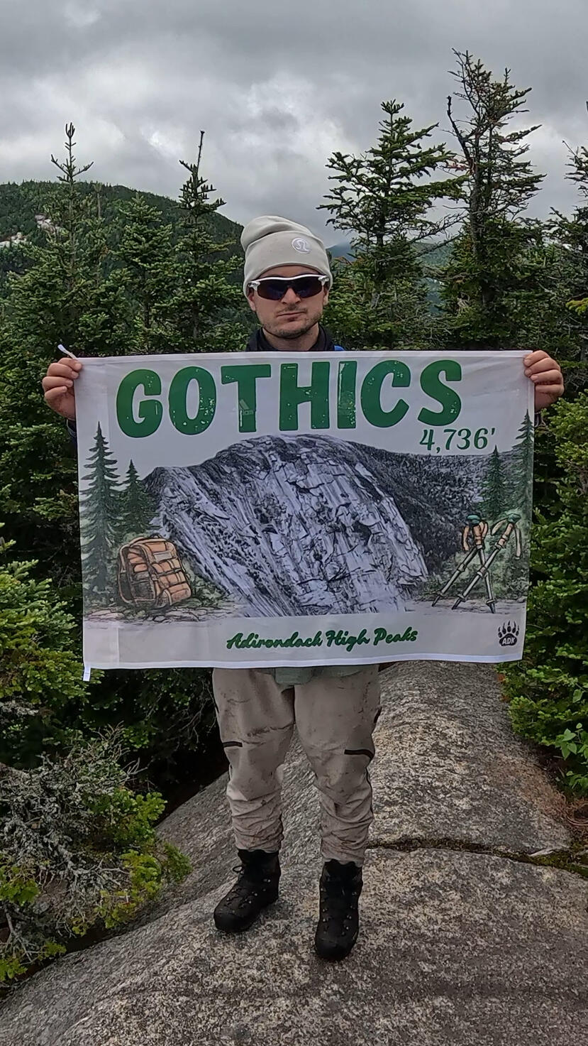 Gothics Summit Flag - Only Available at The Adirondack Tool Co. Gothics Summit Flag - Only Available at The Adirondack Tool Co.